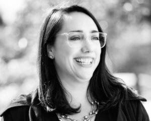 Tabitha Turton black and white headshot